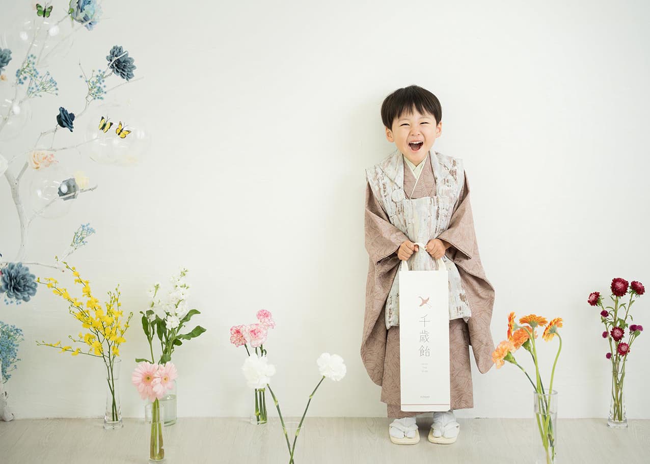 七五三5才男児